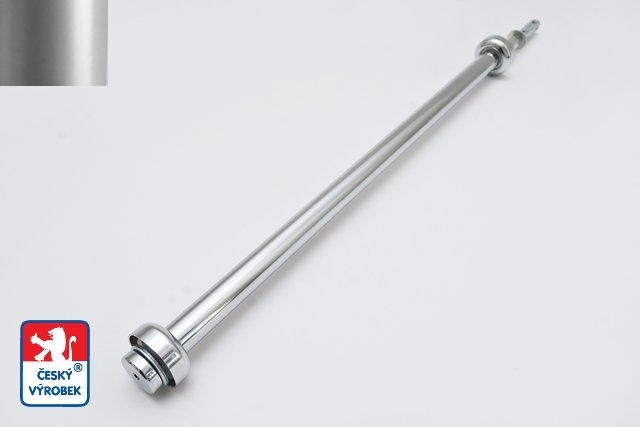 Závěsná tyč 16×600 mm - imitace chrom matný (Závěsná tyč 16×600 mm )