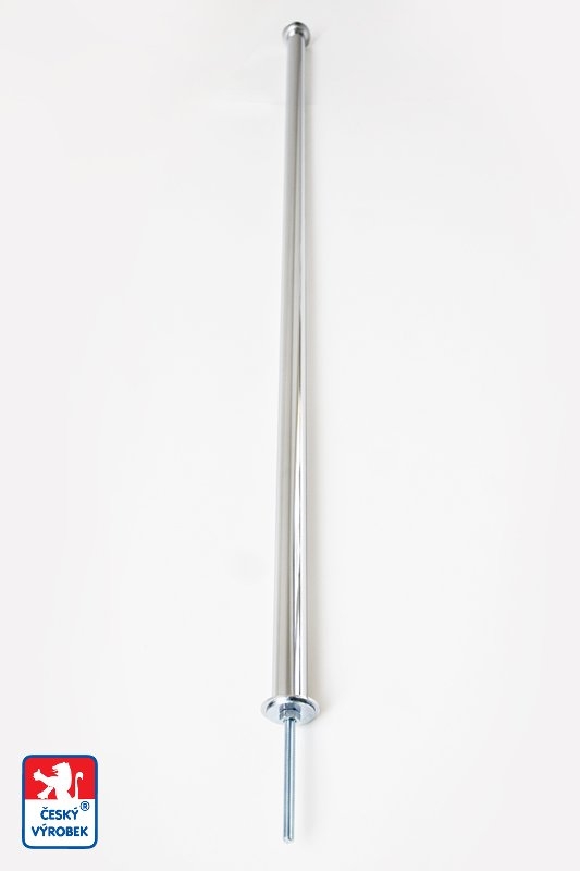Vzpěra polic 25×1400 mm - chrom lesklý