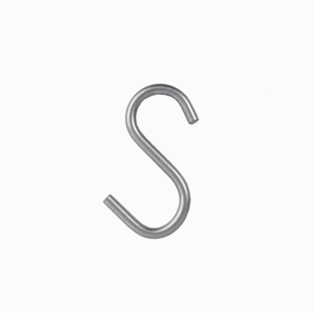 Háček "S" - imitace chrom matný