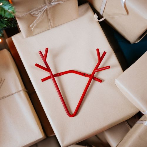 Věšák Jelen - červená